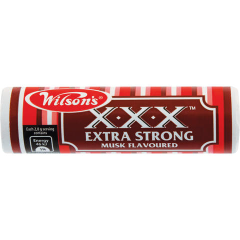Wilson's XXX Lozenges Musk 31g