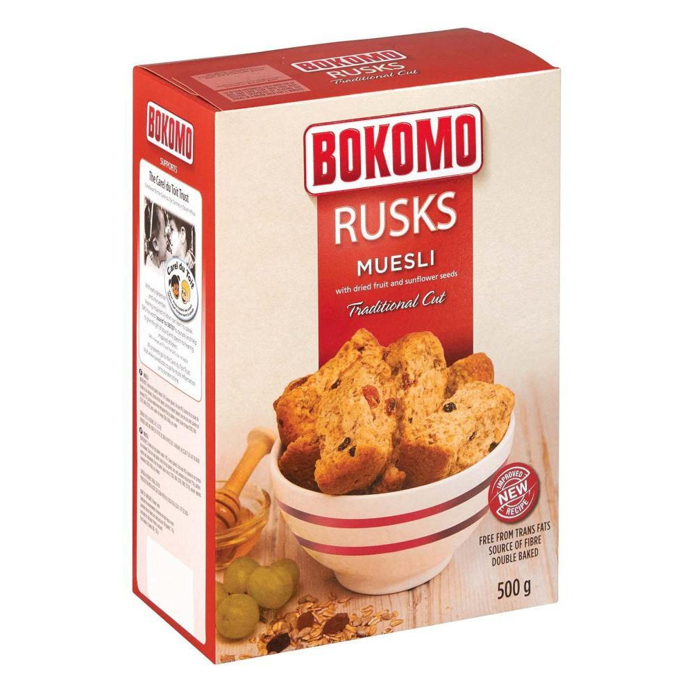 Bokomo Rusks Muesli 500G