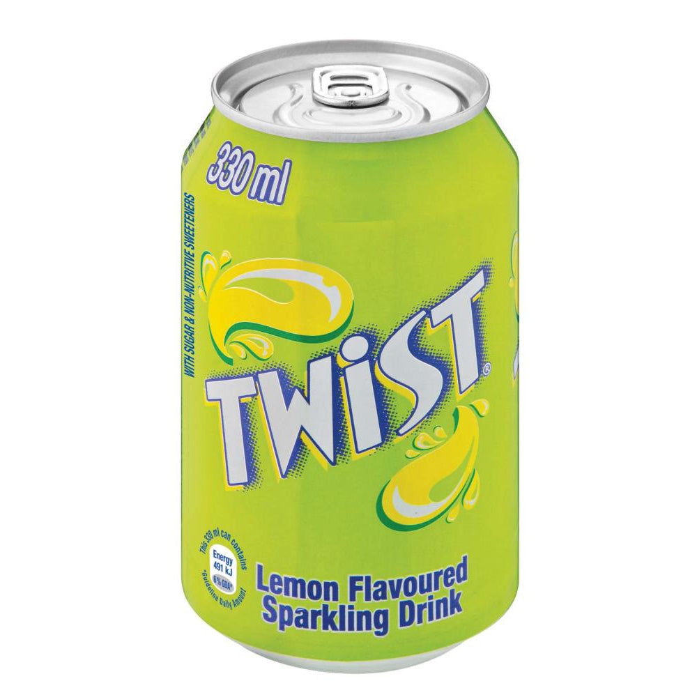 Twist Sparkling Drink Lemon 24X330ML