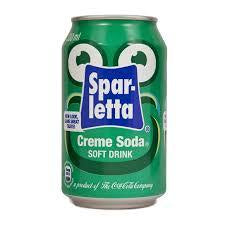 Sparletta Creme Soda 300 ml new can