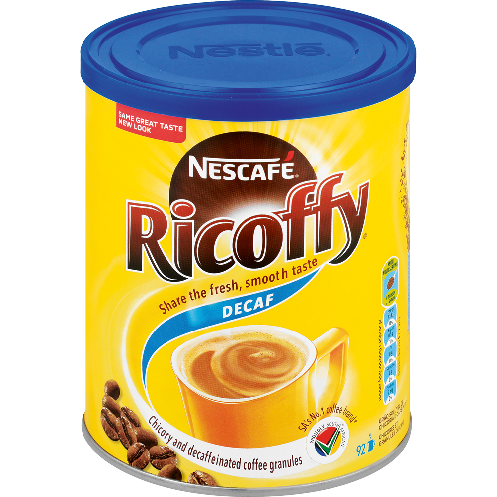 Decaffy Ricoffy Decaf 250G – The South African Shop