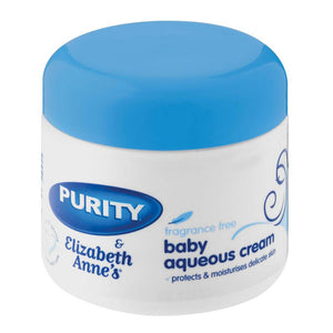 Purity and Elizabeth Ann Aqueous Cream