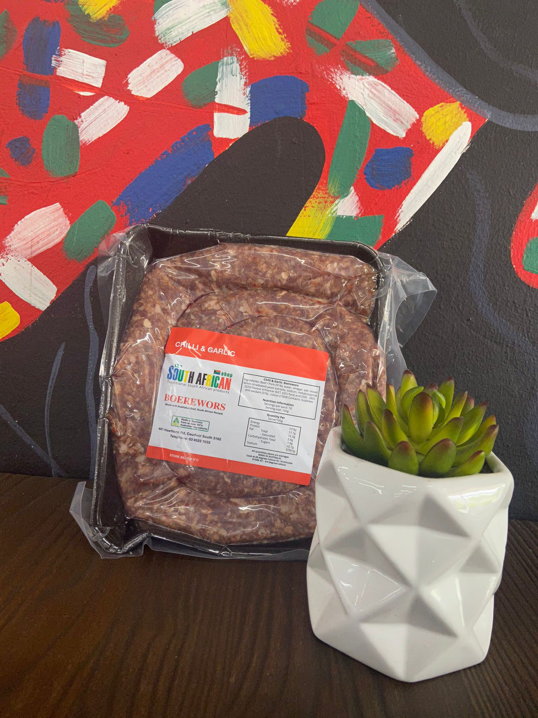 Chilli Beef Boerewors KG